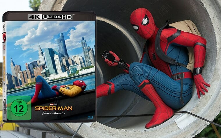 Spider-Man Homecoming 4K Blu-ray mit Dolby Vision HDR