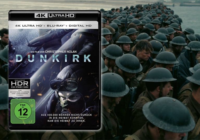 DUNKIRK 4K Blu-ray: Christopher Nolans Kriegs-Drama erscheint am 19. Dezember (Update)