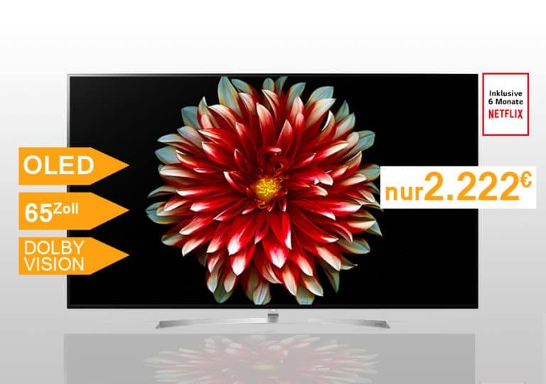 LG 65B7D zum Bestpreis von 2.222 Euro sichern!