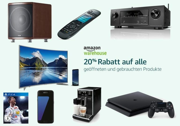 20% auf Warehouse Deals: Beste Preise für OLED TVs, AV-Receiver uvm.