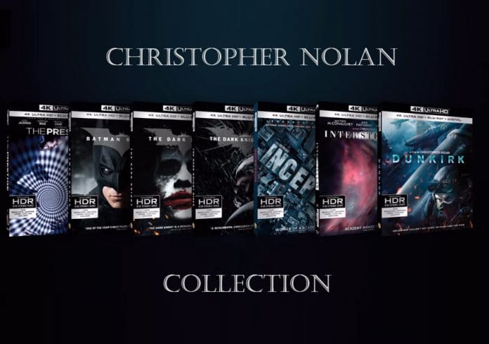 Christopher Nolan 4K Blu-ray Collection erscheint am 04. Januar 2018