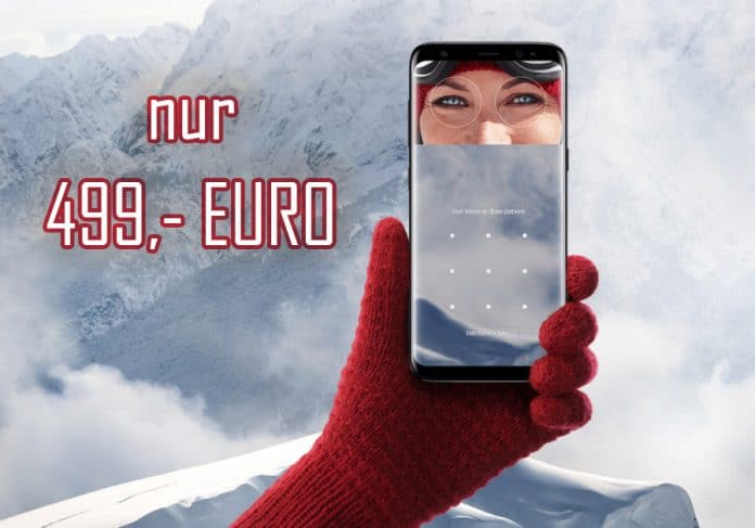 Samsung Galaxy S8 für nur 499 Euro (599,- Euro minus 100 Euro Direktabzug)