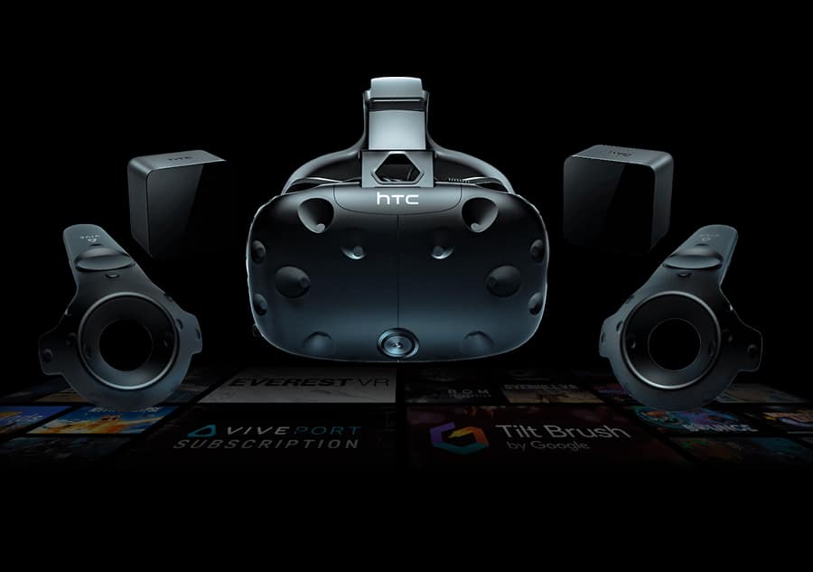 Für das HTC Vive Headset sollen zwei 4K OLED Displays zum Einsatz kommen.