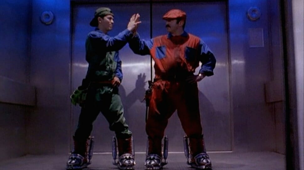 Screenshot aus dem Live-Action-Film "Super Mario Bros" von 1993