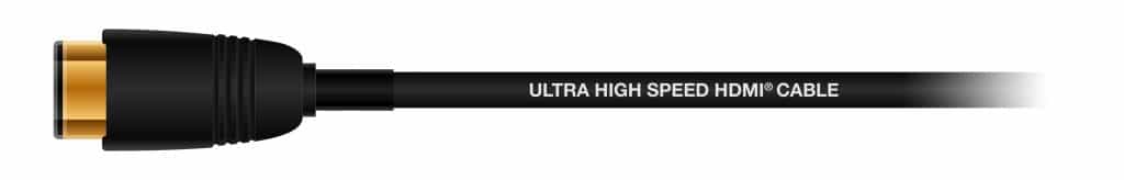 HDMI 2.1 kompatible Kabel werden mit "Ultra High Speed HDMI" gekennzeichnet sein
