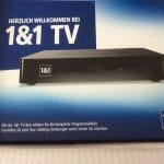 So sieht die Verpackung der neuen 1&1 TV-Box aus. Bildquelle: https://www.teltarif.de/