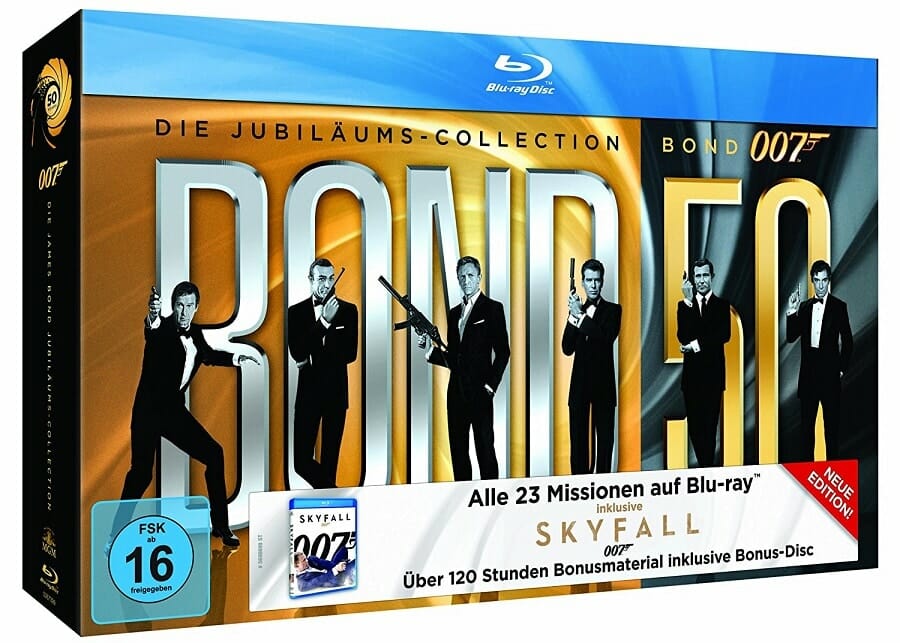 James Bond Collection Blu-ray Set