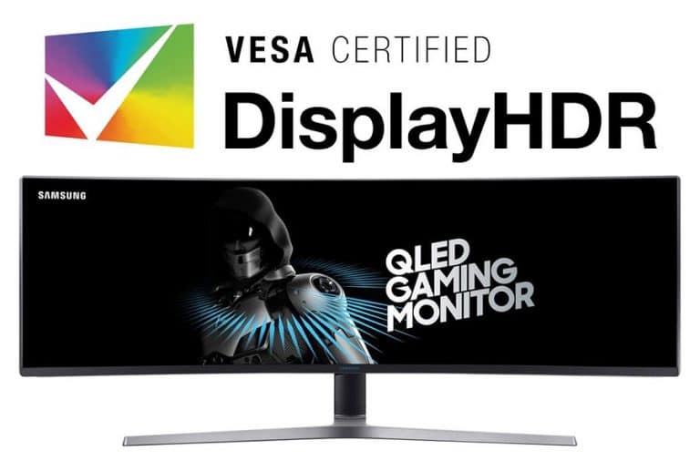 Samsung C49HG90 QLED: Gaming-Monitor erhält DisplayHDR-Zertifizierung