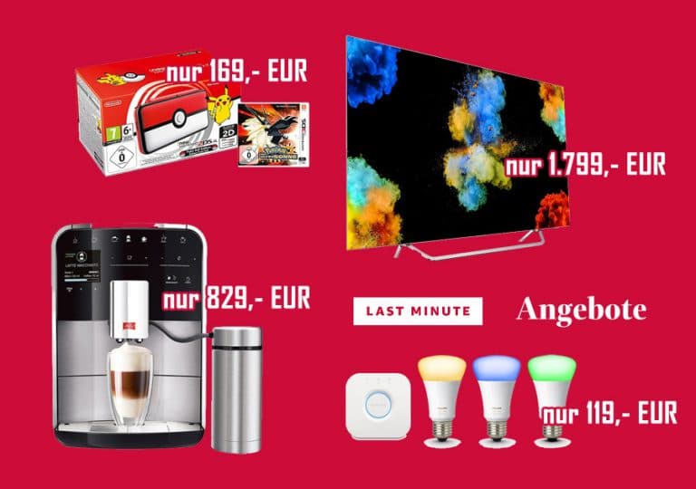 Prämierter Philips OLED-TV für nur 1.799 EUR und weitere „Last Minute Angebote“