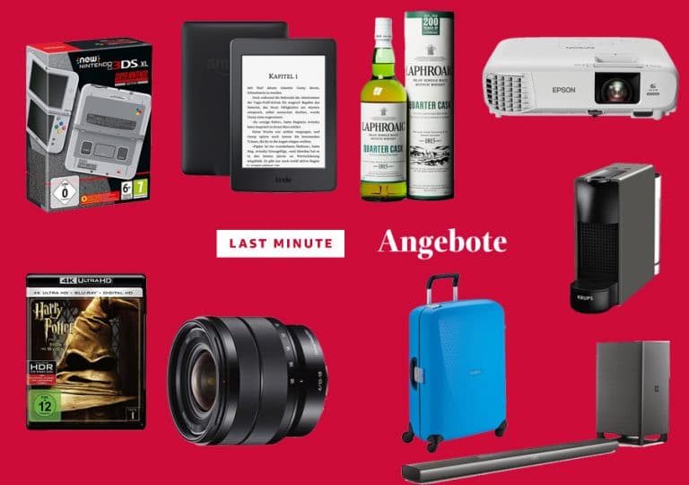 Günstige Premium-Objektive, Nintendo Konsolen, Soundbars, Filme uvm. (Last Minute Angebote)