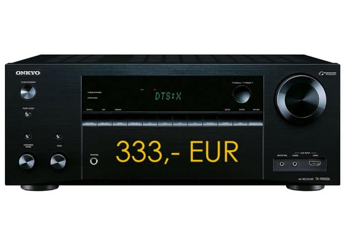 Onkyo TX-NR656 nur heute für 333,- EUR!