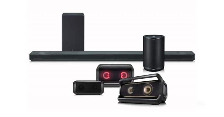 LG SK10Y: Soundbar mit Dolby Atmos auf der CES 2018 (UPDATE)