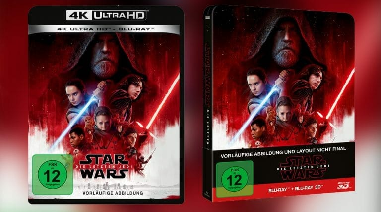 „STAR WARS: Die letzten Jedi“ erscheint auf 4K UHD Blu-ray! (Update)