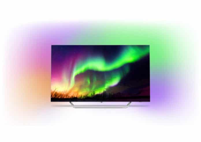 Der Philips 65OLED873 ist die große Version des 55POS9002 aus 2017