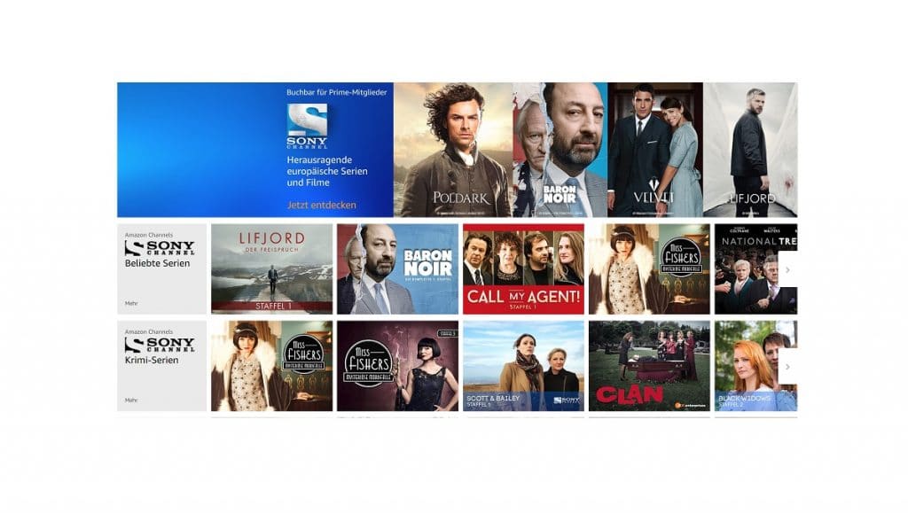 Amazon Sony Channel