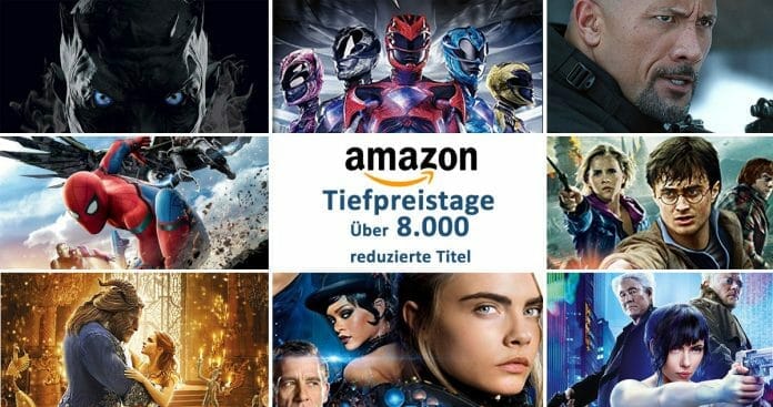 Amazon Tiefpreistage: Über 8.000 DVDs, Blu-rays und 4K Blu-rays reduziert