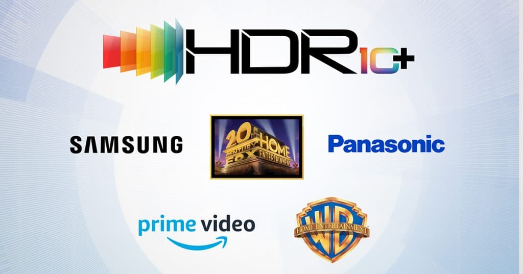 Das offizielle HDR10+ Logo sowie alle bisherigen Partner der "Allianz"