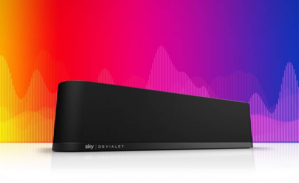 Kommt die Sky Soundbox von Devialet auch so nach Deutschland?