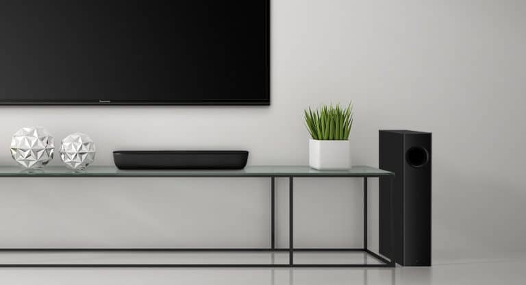 Panasonic SC-HTB254: Kompakte 2.1-Soundbar mit 120 Watt