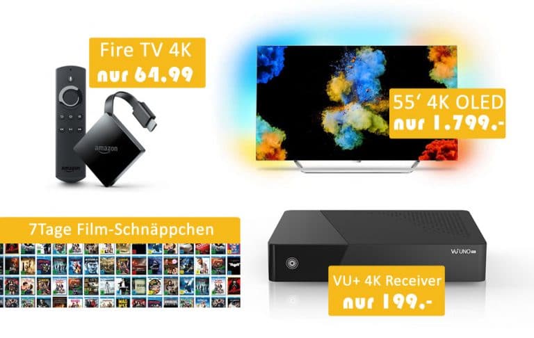 OLED & UHD Fernseher von Philips bis zu 40% reduziert und weitere Amazon-Deals