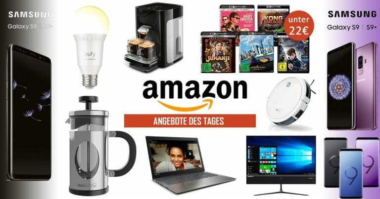 Montags-Deals: Reduzierte Filme, Serien, UHD Fernseher, Samsung Galaxy S9 uvm.