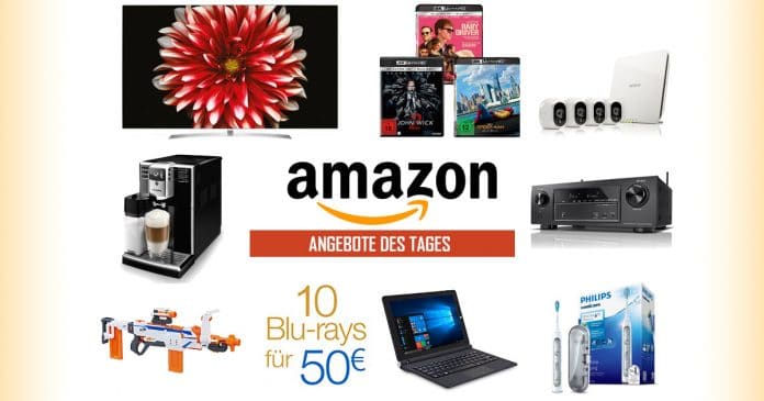 Reduzierte 4K OLED & SUHD TVs von LG, 4K Blur-ays unter 21 Euro, 