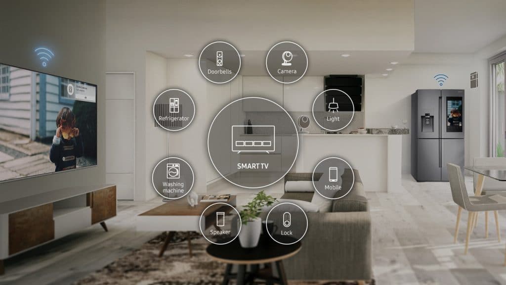 Großen Wert scheint Samsung auf die Integration der SmartThings Plattform zu legen