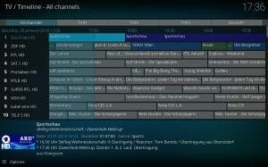 Kodi Live TV