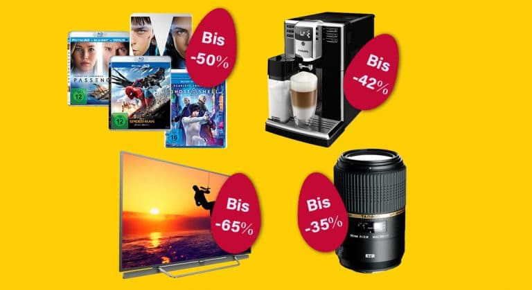 3D Blu-rays und Philips 4K Fernseher bis zu 50% reduziert + weitere Angebote (Amazon Oster-Woche)