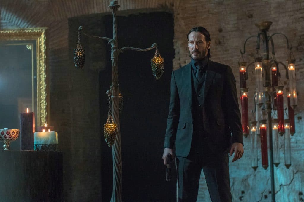 John Wick (Keanu Reeves), gut gekleidet, aber tödlich