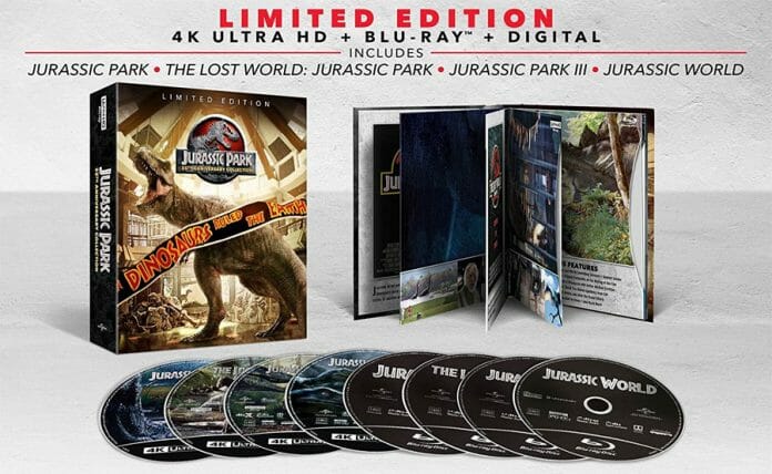 Universal hat eine Jurassic Park 4K-Collection zum 25-jährigen Jubiläum angekündigt. Ein Deutschland-Release wurde noch nicht bestätigt