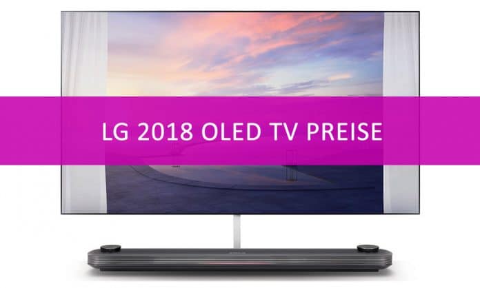 LG hat die Preise für das 2018 OLED TV Lineup veröffentlicht