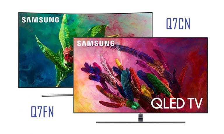 Q7FN: 4K QLED Fernseher mit flachem Display