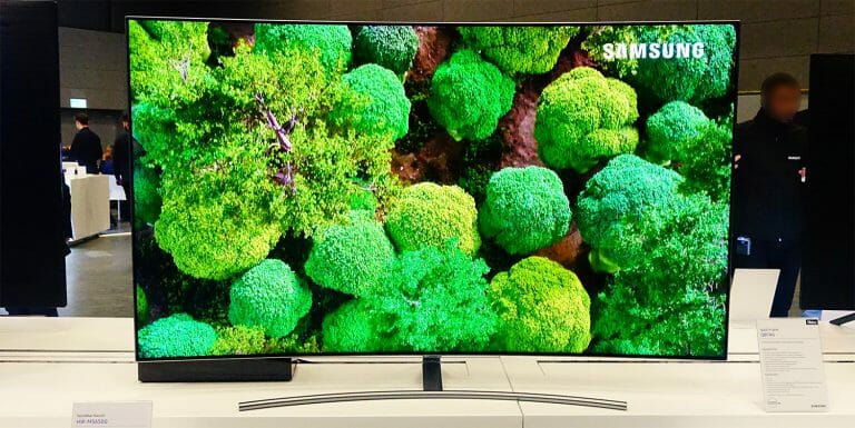 Q8FN & Q8CN: Samsung 2018 QLED TV mit One Connect Box und HDR10+