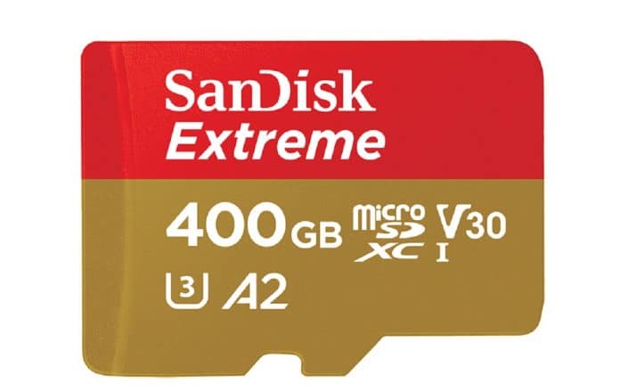 SanDisk Extreme microSD 400 GB