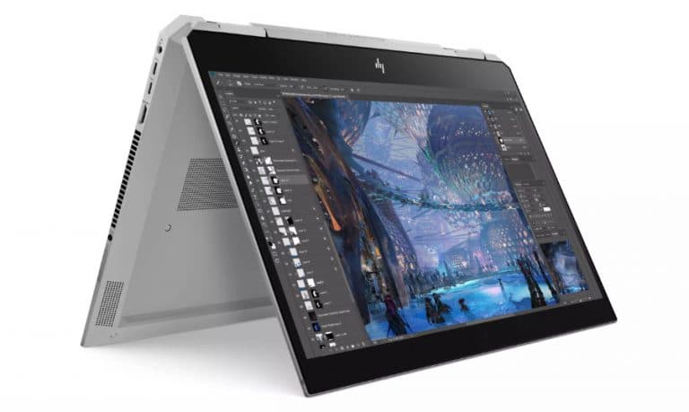 HP ZBook Studio x360 G5: Convertible mit 4K-Display für Kreative