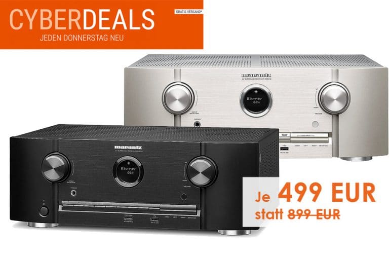 Marantz SR5012 7.2 AV-Receiver mit Heos in den Cyberdeals für 499,- EUR