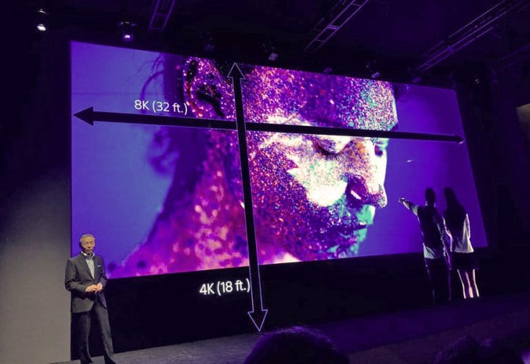 Sony präsentiert 8K Micro-LED-Display auf der NAB 2018
