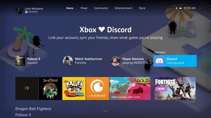 Xbox One Discord