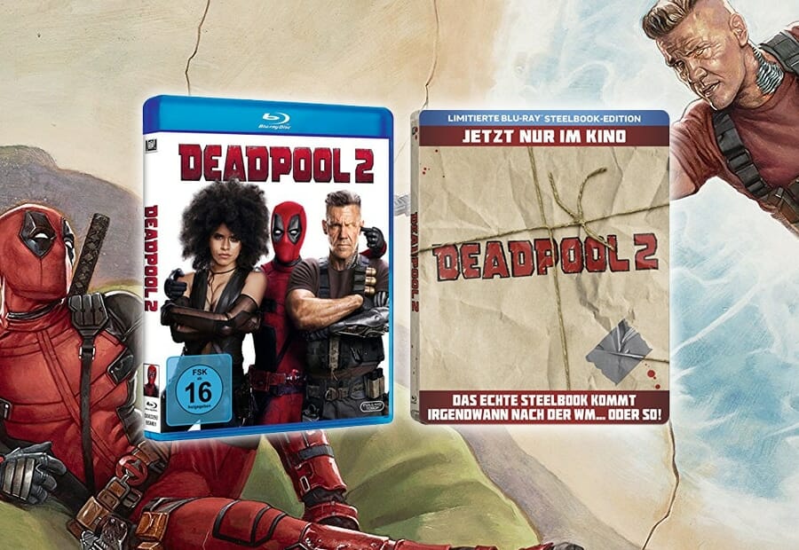 "Deadpool 2" erscheint auf 4K Blu-ray und als limitiertes 