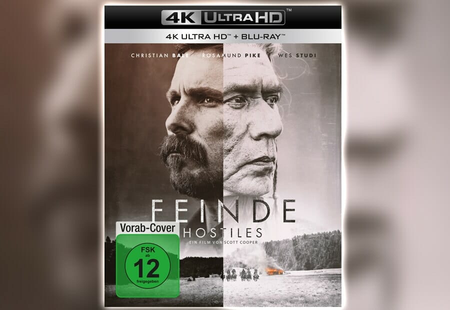 Der Western "Feinde - Hostiles" erscheint auch hierzulande auf 4K Blu-ray