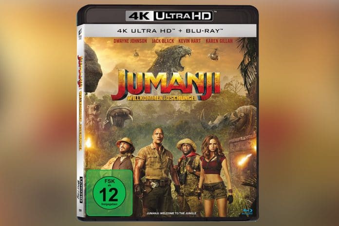 Jumanji: Willkommen im Dschungel auf 4K Blu-ray im Test