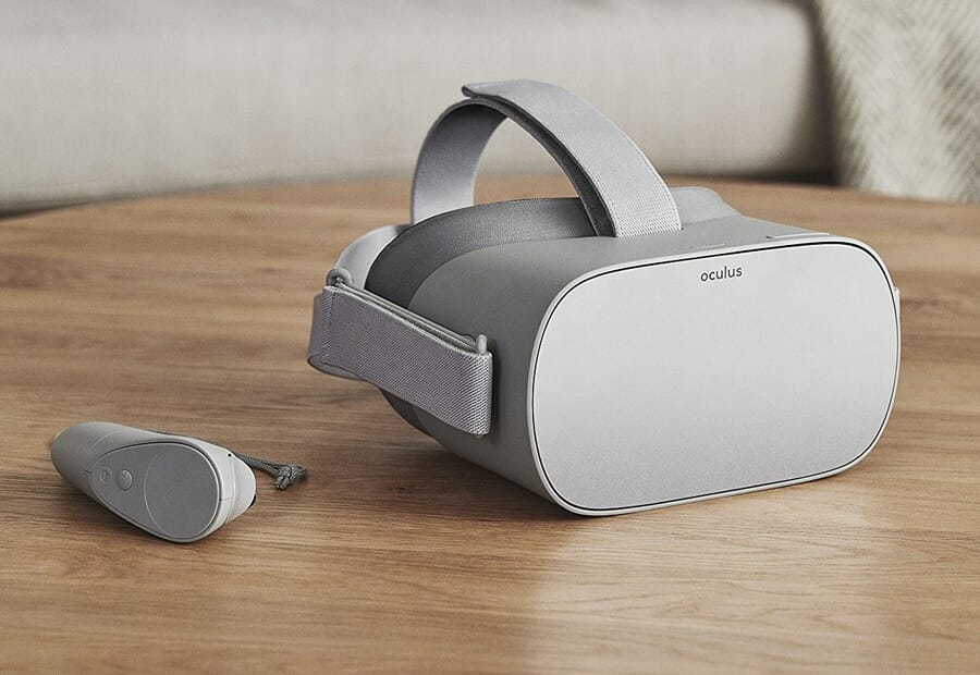 Die Oculus Go VR-Brille bietet ein ganz persönliches Heimkino-Erlebnis mit "Oculus TV"