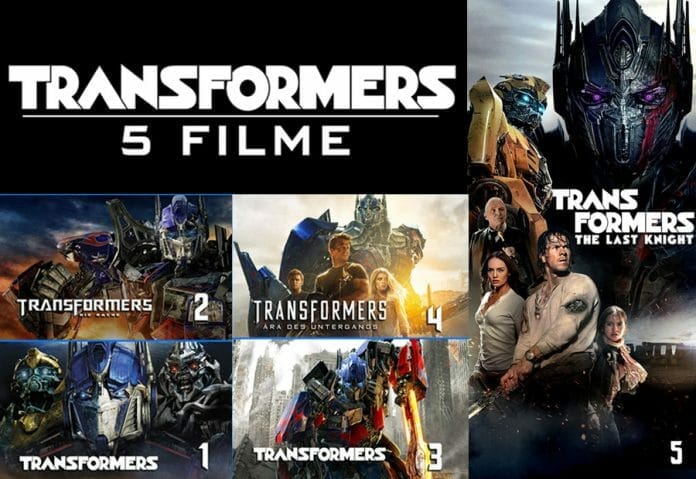 Transformers 5 Filme Collection auf iTunes in 4K & Dolby Vision HDR für nur 34,99 Euro!