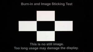 Samsung Burn-In Test