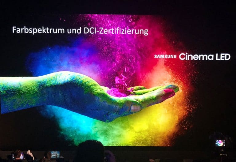 Samsung Cinema LED – Teil 2: Die Technik der digitalen Kinoleinwand