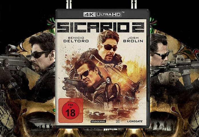 Sicario 2 erscheint auf DVD, Blu-ray, 4K Blu-ray und als 4K Steelbook