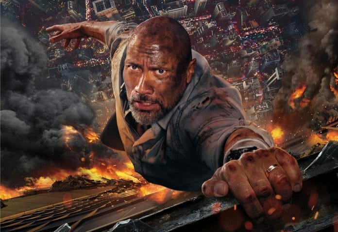 SKYSCRAPER mit Dwayne Johnson bekommt einen Videorelease auf DVD, 3D & 4K Blu-ray sowie Digital