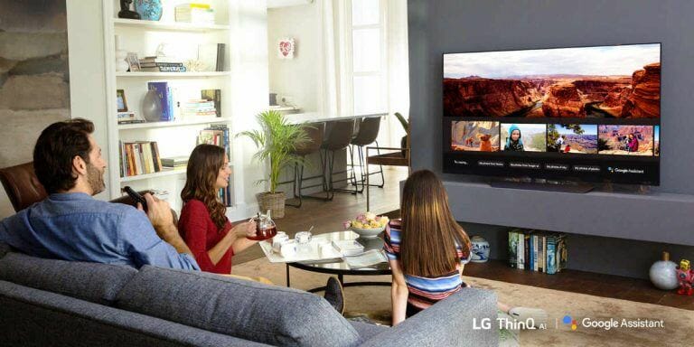 Google Assistant hält Einzug an LGs 2018 UHD & OLED TVs mit AI ThinQ