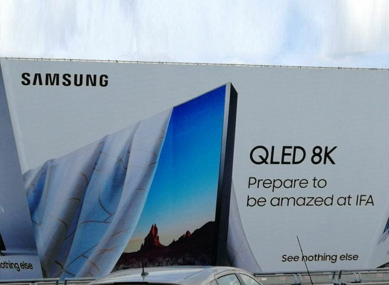 Samsung präsentiert 8K QLED TV auf der IFA 2018